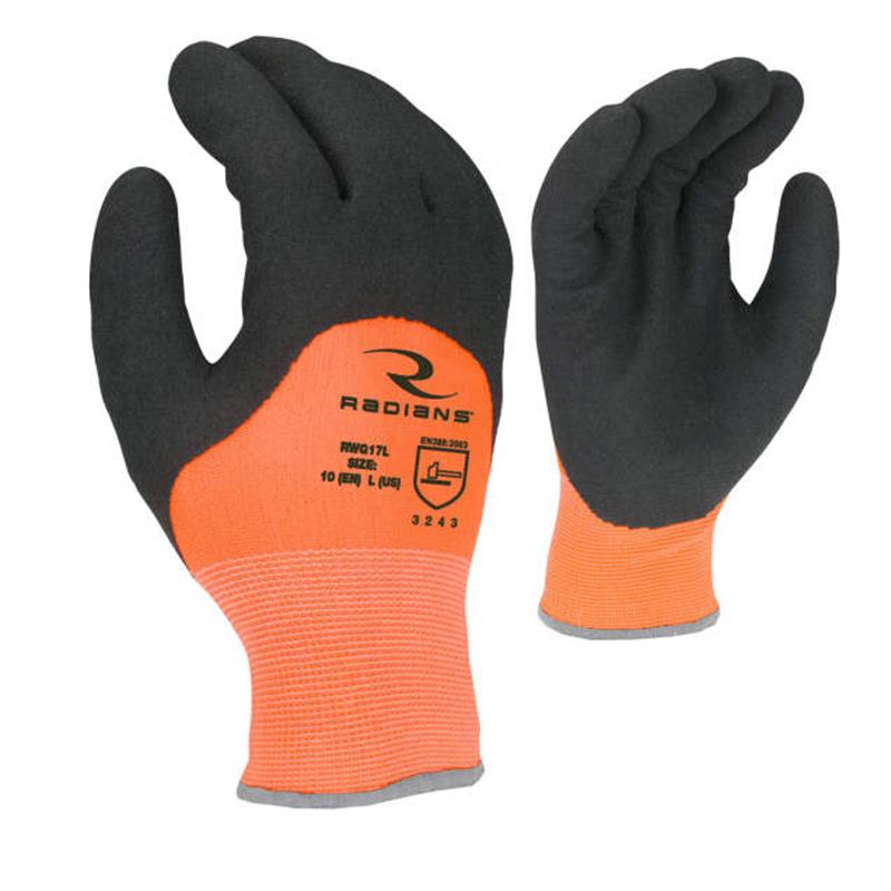RADIANS RWG17 WINTER 3/4 LATEX COATED - Insulated Coated Gloves